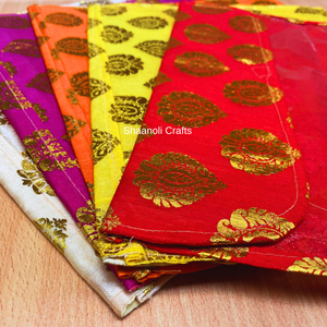 Nouvel Arrivage 2026 Housse de Saree en Brocart de Créateur pour Trousseau de Mariage, Haldi, Mehendi, Emballage Cadeau de Retour, Sac de Rangement pour Saree de Mariée B2B - Product Image 6
