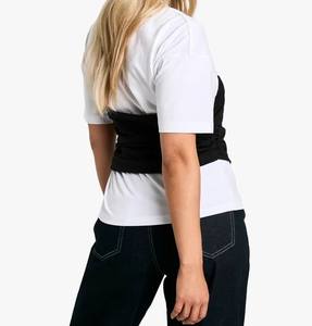 เสื้อยืดผู้หญิงแขนสั้นระบายอากาศได้ดีแห้งเร็ว - Product Image 3