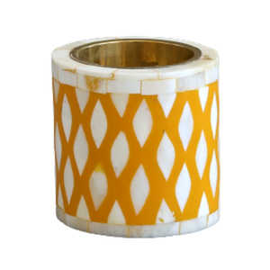 Brûleur de bakhoor décoratif en incrustation d'os de qualité supérieure avec travail floral fait à la main et bol en laiton durable pour Bakhoor et utilisation de cadeaux - Product Image 3