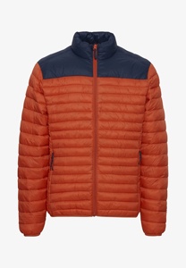 Men Colorblock Puffer <b>Jacket</b> Lightweight Quilted Insulated <b>Zip</b> <b>Up</b> Winter Coat Warm Outdoor Casual Streetwear Custom Logo - Product Image 6
