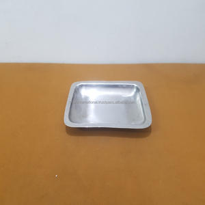 Assiettes ovales dorées nordiques en acier inoxydable, plateau de service pour bijoux, plateau de collation, plaque de rangement en métal pour la maison, logo personnalisé - Product Image 5