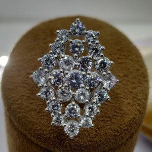 14K Gold <b>Customized</b> Shape Lab Created Diamond <b>Ring</b> Classic Round Cut Engagement <b>Ring</b> for Men with IGI Certificate Fine <b>Rings</b> - Product Image 5