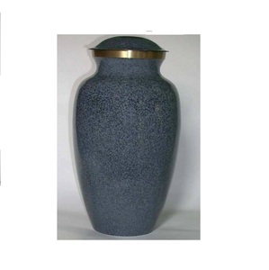 Urnes de crémation, Pot de rangement de cendres de couleur noir et or, fournitures d'enterrement, vente en gros - Product Image 2