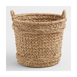Premium Elegant Quality Sea Grass <b>Basket</b> Excellent Design Fruit Sea Grass <b>Basket</b> Customized Shape Decorative for Home & Kitchen - Product Image 4