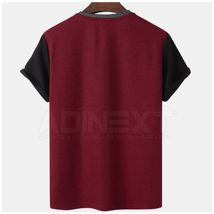 Créez Votre Propre Logo – T-shirts Homme Col Rond en Coton/Fibre de Bambou, Écologiques et Séchage Rapide, pour le Streetwear – Vente en Gros - Product Image 2