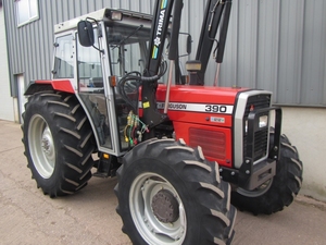 รถแทรกเตอร์ Massey Ferguson มือสอง รุ่น MF 390/MF 399/MF 290 90 แรงม้า ดีเซล เกียร์ 12 สปีด สำหรับงานเกษตร - Product Image 2