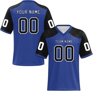 OEM Custom High Quality American Football Jerseys Breathable Quick Dry Polyester Summer <b>Mesh</b> <b>Screen</b> Print Wholesale Short-Jersey - Product Image 4