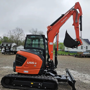 Mini excavatrice KX057-4 Kubota Offre Spéciale Original 5ton U55-4 avec de faibles heures de travail Caractéristiques Moteur et composants de base de roulement - Product Image 4