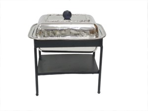 Forme arrondie fait à la main décoratif Buffet chauffe-plats servant chauffe-plats pour fête de mariage plat de service vente chaude - Product Image 5