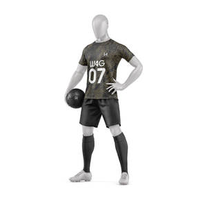 Uniformes d'équipe de jeu pour hommes, vêtements de sport de football pour enfants, maillots de football à manches courtes, entraînement de football, maillot de football - Product Image 5