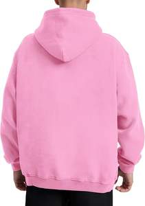 Sweat à capuche brodé délavé à l'acide, de grande taille, en coton éponge français, sweat à capuche coréen vintage délavé à l'acide pour hommes, vente en gros - Product Image 3