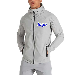 Dernière veste coupe-vent d'été en toile imperméable à logo personnalisé pour la course à pied Sports de plein air unisexe - Product Image 1