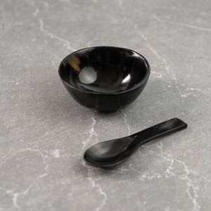 ชามสลัดควายธรรมชาติดีไซน์โบราณงานหัตถกรรมซามิสำหรับงานปาร์ตี้และเครื่องครัว - Product Image 3