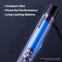 UF-TOOLS Stylo meuleuse sans fil sans balais 46-en-1, kit d'outils rotatifs rechargeable 1200 mAh pour le bricolage, le perçage de circuits imprimés et la sculpture sur bois