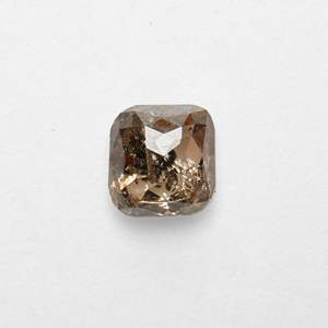Diamante Natural de Corte Cojín Sal y Pimienta de 0.62ct, Tamaño 5.00X4.80X2.50, Corte Excelente a Bueno, Certificado IGI para Joyería - Product Image 1