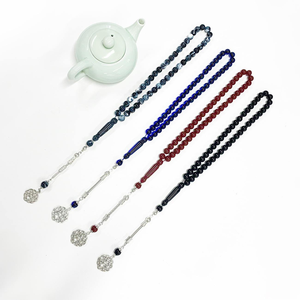 Rosarios de Resina Ámbar al por Mayor / Diseños de Tasbih y Tasbeeh - Product Image 1