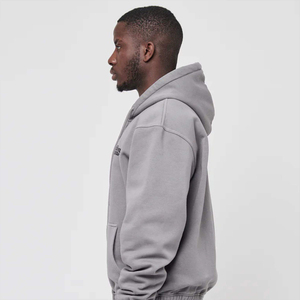 Sweat à capuche pour homme sur mesure 2025, de haute qualité, en gros, polaire, manches longues, logo brodé, respirant, imprimé, unisexe, hiver - Product Image 4