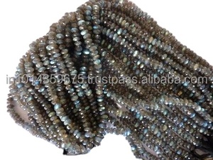 ลูกปัดลาบราโดไรต์แบบเม็ด คริสตัลหินบำบัด สำหรับทำเครื่องประดับ สีเทา-น้ำเงิน ได้รับการรับรองจากบุคคลที่สาม ขายส่ง - Product Image 4