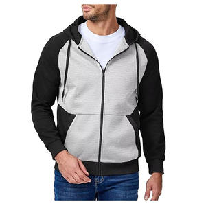 Sudadera con Capucha para Hombre, Lavada con Ácido, 100% Poliéster, Tejido French Terry, Diseño Liso, Talla XL, Invierno, con Capucha, Servicio OEM - Product Image 2