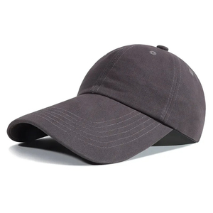 Bonnet pour homme en tissu doux 5 panneaux 100 pour cent coton design baseball ajustement réglable parfait pour le streetwear ou le fitness - Product Image 2