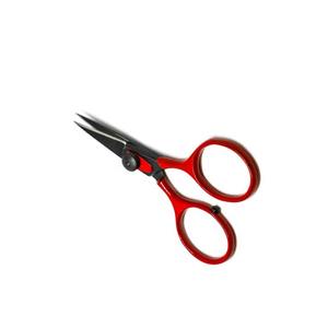 Ciseaux de précision ZetomedPro, manche rouge, acier inoxydable, pour le soin des poissons et des cuticules - Product Image 3