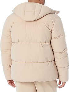 Veste matelassée d'hiver en coton trois en un pour homme Veste d'extérieur imperméable et coupe-vent avec fermeture à glissière Vestes pour homme - Product Image 2