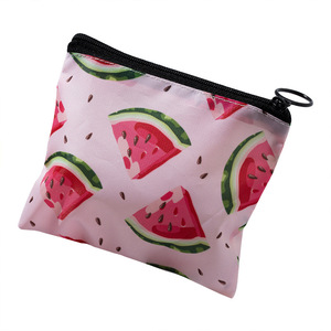 Nuevo Monedero Portátil de Tela con Estampado de Dibujos Animados, Mini Bolsa de Cosméticos Personalizable y Tarjetero - Product Image 4