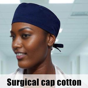 Chapeau de chirurgien médical, hôpital, médecin, infirmière, réglable, coton, polyester, réutilisable, unisexe, logo personnalisé, OEM - Product Image 6