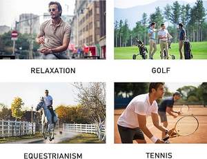 Polo à manches courtes pour homme NI-KE ADID-AS de haute qualité OEM, Dri-FI-T, bleu ciel, fabriqué en usine, dernier design avec manches courtes - Product Image 5