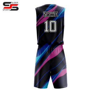Design unique personnalisé uniforme de basket-ball de haute qualité hommes séchage rapide vente en gros vêtements de sport uniforme de basket-ball - Product Image 2