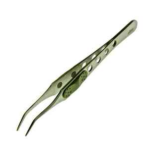 Pince à cils populaire Autres outils de maquillage Pince à épiler Extension de cils Pince à épiler personnalisée 45 degrés Dot Grip Logo personnalisé Accepter - Product Image 1