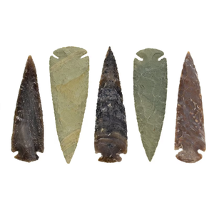 Gros pierre naturelle meilleure qualité indien guérison fantaisie jaspe pointes de flèches 4 à 10 pouces pointes de flèches en vrac à vendre - Product Image 6