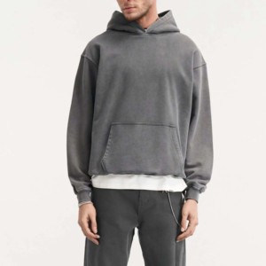 Stylish Acid Wash Hoodies Men Top Quality Customized Made in Pakistan OEM Manufacture Hoodies and Sweatshirts for <b>Boys</b> - Product Image 1