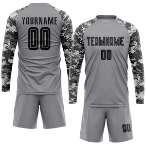 Nuevo conjunto completo de alta calidad al por mayor de camisetas de fútbol para hombre conjunto jugador versión traje de entrenamiento de fútbol - Product Image 4