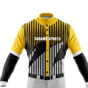 Precio al por mayor Camisetas de béisbol Pantalones Ropa de béisbol Fabricante Personalizado Nuevo diseño Transpirable Uniforme de béisbol - Product Image 4