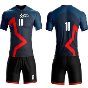 El Mejor Proveedor Ofrece Uniformes de Fútbol para Hombre de Alta Calidad, 100% Poliéster, Antibacterianos y de Secado Rápido, Colores Personalizados, Precio Razonable - Product Image 2