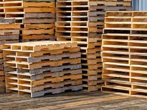 Barato a granel Euro Pallets de una cara de 4 vías de entrada de madera de pino EPAL para transporte Industrial y Logístico - Product Image 4