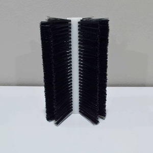 Roller cylindrical black bristle <b>brush</b> for industrial use - Product Image 1