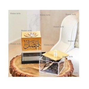 Admirable Design Bakhoor Oud Brûleur En Acier Inoxydable Et Acrylique Brûleur D'encens Islamique Au Prix Le Plus Bas - Product Image 5