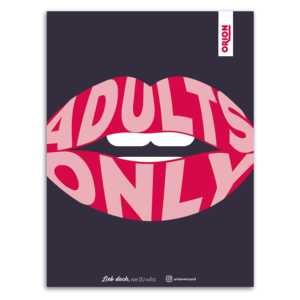 Affiche moderne pour adultes uniquement par ORION - Product Image 2