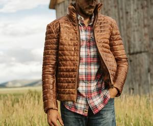 Gran oferta, chaqueta acolchada de poliéster para hombre, cuello alto transpirable a prueba de viento, cómoda y elegante ropa de invierno de calle alta - Product Image 3