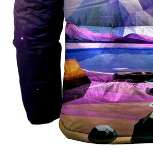 Chaqueta informal de invierno a prueba de viento para hombre, chaqueta acolchada por sublimación, precios al por mayor, chaquetas de invierno personalizadas para hombre - Product Image 4