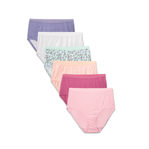 <b>Women's</b> Floral Pattern <b>Boxer</b> Close-Fitting Cotton Full Coverage Mid-Rise Panties <b>Women's</b> Floral Thongs Boy Shorts - Product Image 3