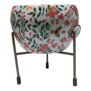 Maceta impresa a pedido con soporte de metal para decoración del hogar disponible a granel del exportador indio - Product Image 2