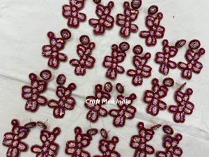 Pendientes de Perlas de Imitación de Cristal Cristianos Hechos a Mano de Alta Calidad, con Diseño de Luna de Moda, Regalo para Mujer, India, Delhi - Product Image 3