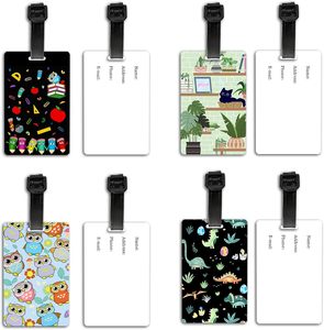 OEM tùy chỉnh thiết kế PVC hành lý tag cao su mềm ID nhãn Túi du lịch tag với dây đeo cho vali xây dựng thương hiệu hoặc khuyến mãi từ Trung Quốc - Product Image 2