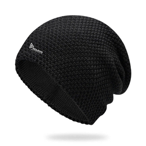 Cadeau de Noël pour adultes, décorations de fête du Nouvel An, bonnet d'hiver unisexe personnalisé, bonnet en tricot, bonnet Bennie - Product Image 2