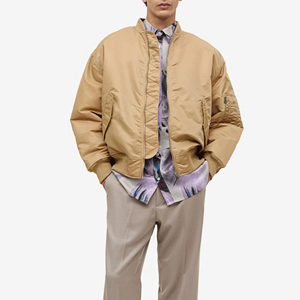 Chaqueta Bomber de Satén Personalizada de Invierno, Nueva, Último Modelo, Talla Grande para Hombre, con Letras Personalizadas, al por Mayor, 2026 - Product Image 6