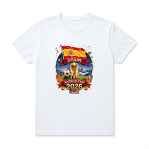 T-Shirt Unisex 100% Cotone 210GSM Stile Casual Aderente Taglia 4XL Maglietta Personalizzata con Design Stampato sul Davanti - Product Image 2