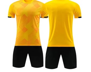 Camiseta de fútbol para hombres con logotipo de nombre de equipo Servicio OEM personalizado para hombres Mujeres Jóvenes Niños-Uniformes de equipo únicos de corte automatizado - Product Image 3